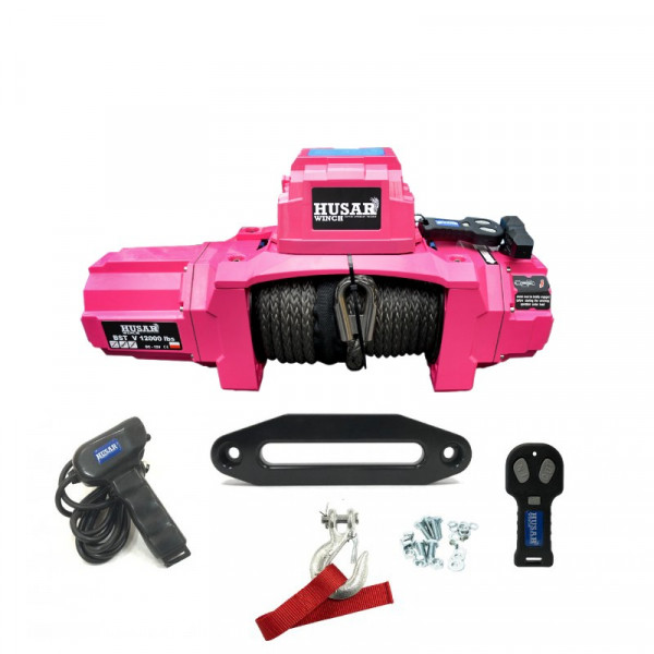 BST V12000 LBS SYNTHETIC ROPE PINK