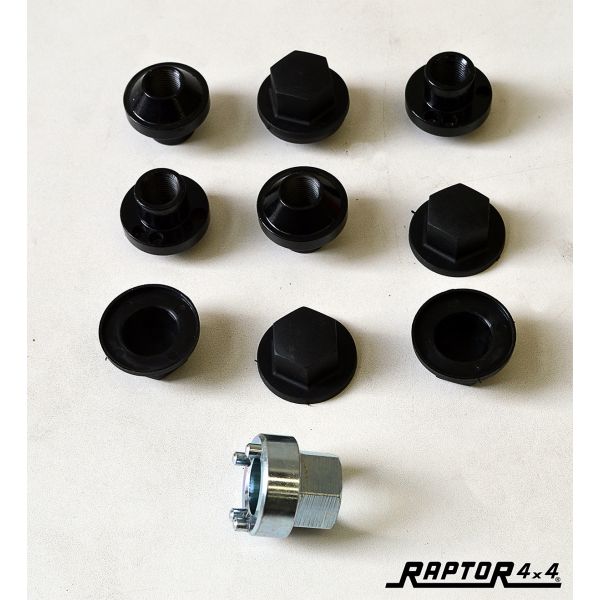 LOCKING NUT KIT LAND ROVER  STEEL WHEEL