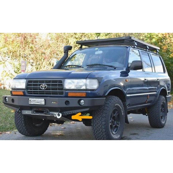 Skidplate J80 For Fabryka Bumper Only Skidplate J80 For Fabryka Bumper Only