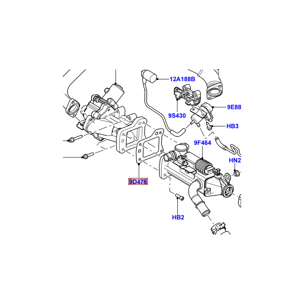 Gasket - EGR Cooler