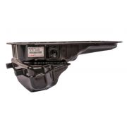 Oil pan with sensor hole