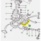 Gear lever housing lower gasket