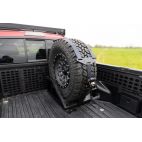 Bed mount Spare wheel carrier