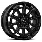 BROCK B45 Satin Black Matt (SBM) 7,5x17 5/112 ET51 CB66,6 R14