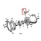 Swivel lock plate 1pc