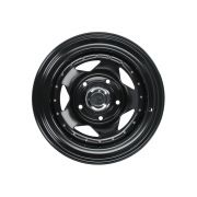 7X15 ET -10 BLACK STEEL WHEEL FOR JEEP