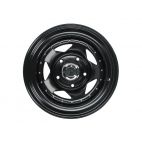 7X15 ET -10 BLACK STEEL WHEEL FOR JEEP