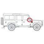 Door Upper Hinge RH Defender
