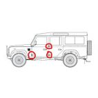 Door Hinge LH Defender