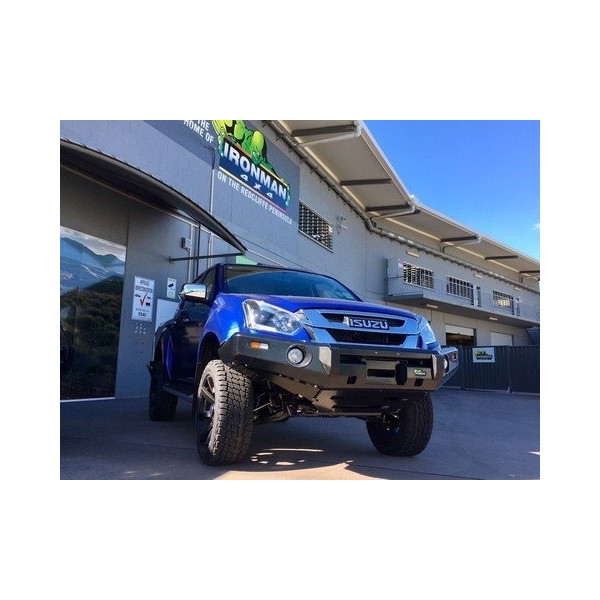 Steel winch bumber without bull bar D-max 17-19