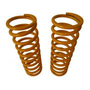 PAIR OF REAR SPRINGS +10 CM YELLOW FOR DEFENDER 110