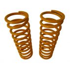PAIR OF REAR SPRINGS +10 CM YELLOW FOR DEFENDER 110