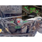 REAR DIFF GUARD MITSUBISHI PAJERO