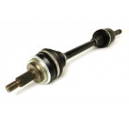 Left. Drive shaft to the rear. w. differential lock