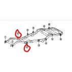CUSHION SUB-ASSY, CAB MOUNTING, NO.2 UPPER