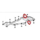 CUSHION SUB-ASSY, REAR END BODY MOUNTING, NR 5