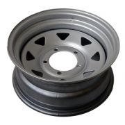 TYREX HD STEEL WHEEL ET -20 7X15 SILVER FOR SUZUKI