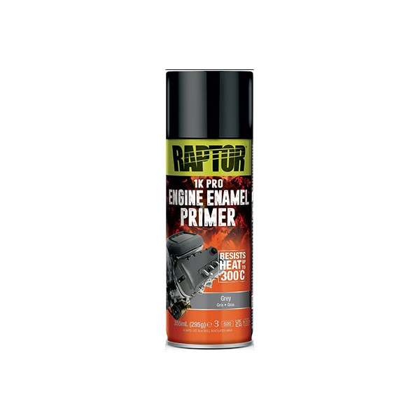 Raptor Engine Block Paint Primer Grey