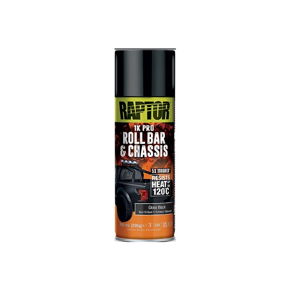 Raptor Roll Bar And Chassis Paint Gloss Black