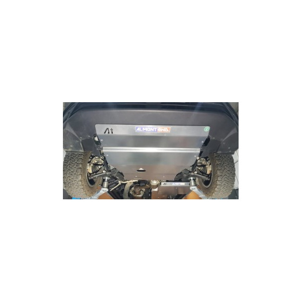 Skidplate For Engine, Radiator, Front Differential And Steering Gear.