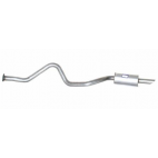 Single Tailpipe and Silencer Classic V8