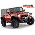 JK Bushwacker Flat Fender 4-ovinen