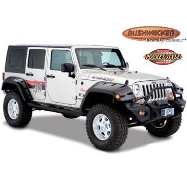 JK Bushwacker Pocket style 2- AND 4-DOOR FRONT