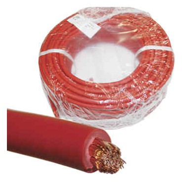 Cable, 25 mm^2, Red