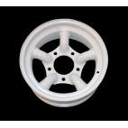 HD STEEL WHEEL 5 PIPES 7X16 OFFSET -25 WHITE