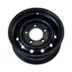 WOLF STEEL WHEELS 6.5X16 ET 20 BLACK FOR LAND ROVER