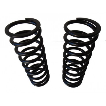 FRONT SPRINGS, PAIR +5cm, BLACK, Land Rover