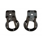 SHOCK RISER HD  FRONT, PAIR, Land Rover
