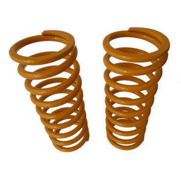 FRONT SPRINGS, PAIR +5cm, YELLOW, Land Rover