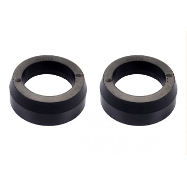 svart Poly spacer, 1,5"
