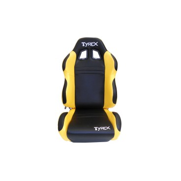 TYREX SPORT stolLEATHER svart och Gul TYREX SPORT stolLEATHER svart och Gul