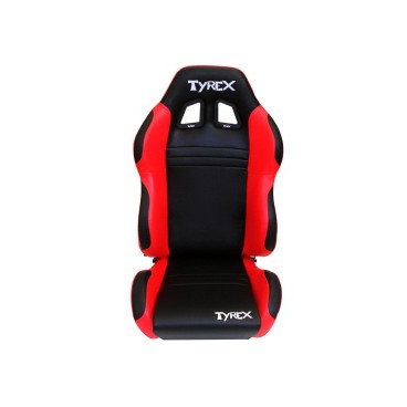 TYREX SPORT stolLEATHER svart och Röd