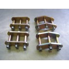 SHACKLE KIT SAMURAI +1" SUZUKI