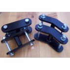 SHACKLE KIT SAMURAI +2" SUZUKI