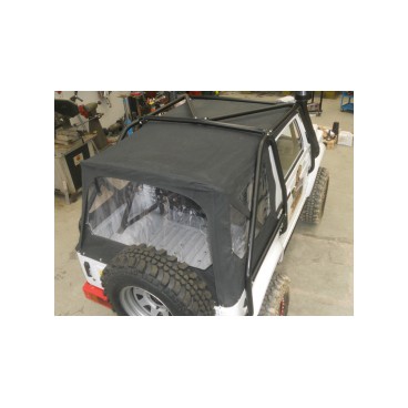 WATERPROOF SOFT TOP SUZUKI SAMURAI BLACK