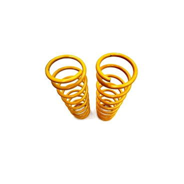 Spiral fjäder, +5/6 cm, bak, gul