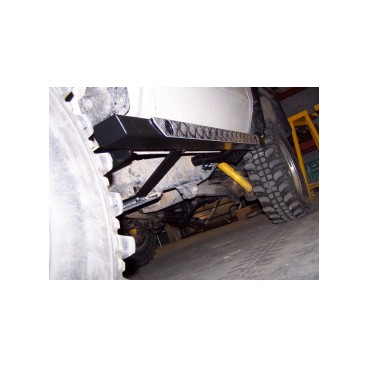 SQUARED ROCK SLIDERS 80X50 TOYOTA KZJ70 / LJ70