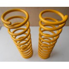 PAIR OF FRONT SPRINGS +5 CM YELLOW FOR TOYOTA LJ ROUND LAMP