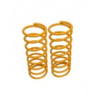 PAIR OF REAR SPRINGS +5 CM YELLOW