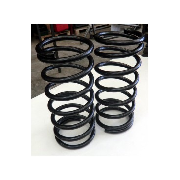 PAIR OF REAR SPRINGS +5 CM BLACK PAIR OF REAR SPRINGS +5 CM BLACK