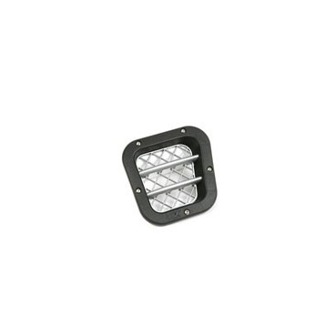 SIDE PLASTIC RH AIR INTAKE SILVER BLACK DEFENDER