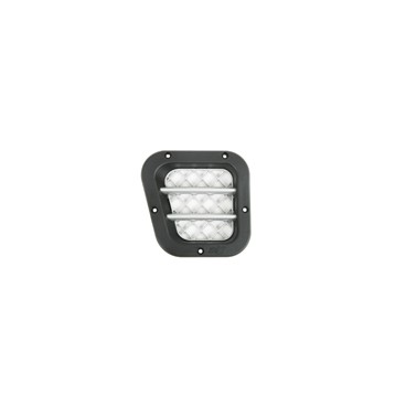 sida  Plast LH Luft INTAKE SILVER-svart  defender