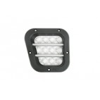 sida  Plast LH Luft INTAKE SILVER-svart  defender